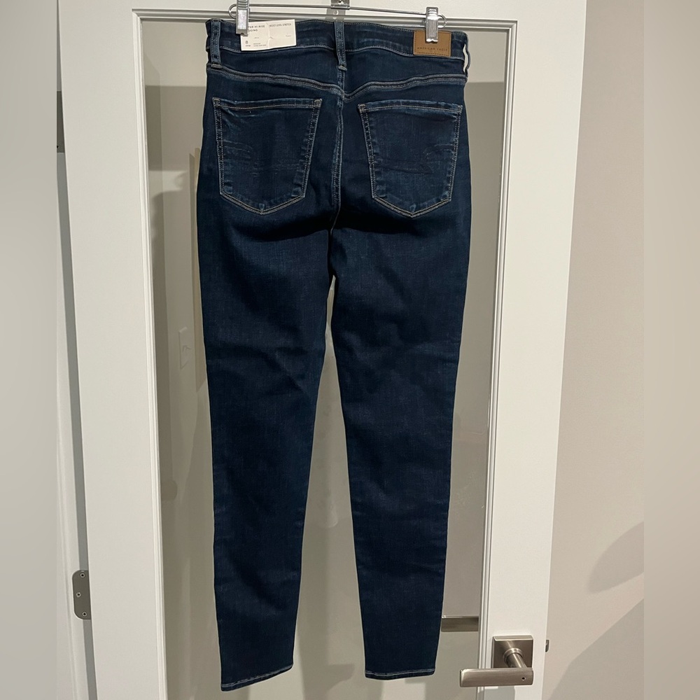WOMENS AMERICAN EAGLE HI WAIST JEGGINGS SIZE 8 NWT - Picture 4 of 4